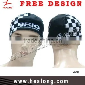 Healong Sport Black and White Sublimation Ski Toboggan Cap thumbnail-2