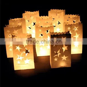 Tea Light Holder Luminaria Paper Lantern Candle Bag For Christmas Party Wedding Decoration Products thumbnail-5
