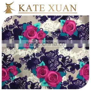 Custom Cotton Printed Rayon Woven Fabric thumbnail-3