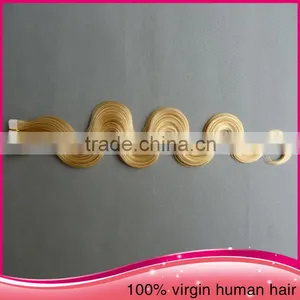 2015 Factory Price 28"Double Machine Pu Hair Extension Seamless Tape Hair Extension thumbnail-4