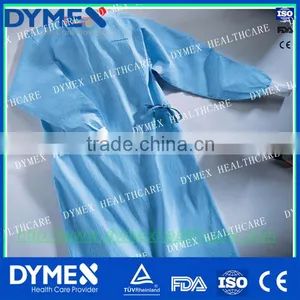 Spunlace Sterile Disposable Gown Patient Disposable Surgical Gown With Waist Ties (one Strip) thumbnail-3