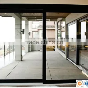 Aluminium Sliding Door, Double Tempered Glass Sliding Door and Window thumbnail-1