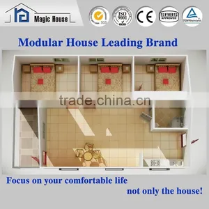 2016 Low Cost Prefab House Movable House for Living House thumbnail-2