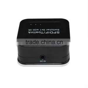 Dolby Ac3 Digital Audio Optical Switcher 3 in 1 Out thumbnail-1