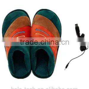 CE/ROHS Heated/heating Warmer Comfortable Massage Electrically Heated Warm Slipper thumbnail-6