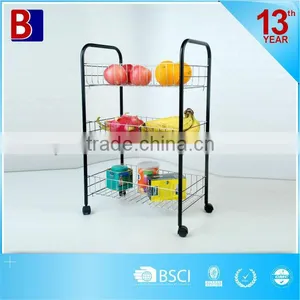 3 Tiers Vagetable Trolley thumbnail-1