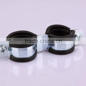 Double Loop Pipe Clamp With Rubber thumbnail-2