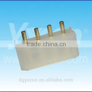 Dongguan Manufacturer 4pin 180 Degree Single Row Wafer Connector thumbnail-4