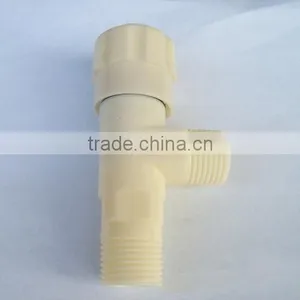 Plastic PP Angle Valve 1/2 Thread, X21601 thumbnail-1