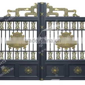 2015 New Top-selling Cast Aluminum Gate/Garden Main Gate Designs thumbnail-1