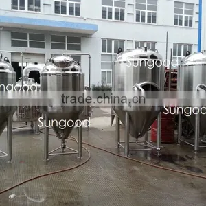 2bbl/3bbl/5bbl/7bbl/10bbl/15bbl/20bbl/30bbl/40bbl/50bbl/60bbl/100bbl Stainless Steel Jacket Fermenter thumbnail-1