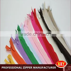 2015 Hot Sale Reversible Open End Invisible Zipper , Dresses Zipper thumbnail-5