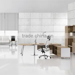 Single Student Desk Ergonomic Desk Mfc Panel Reception Desk thumbnail-6