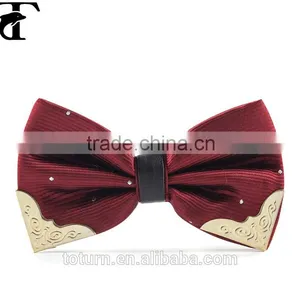 Particular Black Party Bowtie With Metal thumbnail-2