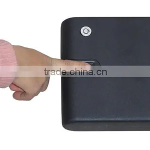Wholesafe- MO100 Micro Vault Fingerprint Optical Sensor Portable Mini Car Gun Pistol Jewelry Security Strage Steel Safe Box thumbnail-6