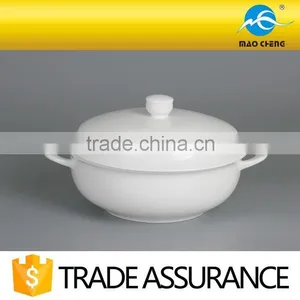 Big Ceramic Soup Pot With Lid thumbnail-2
