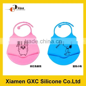 Waterproof Silicone Baby Bib thumbnail-1