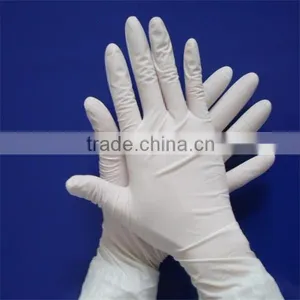 Cheap Latex Medical Powdered Gloves for Examination thumbnail-1