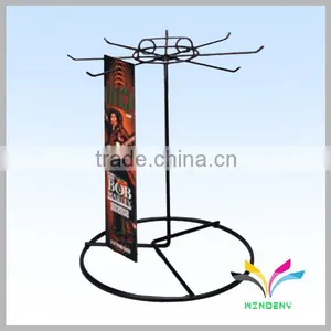 New Modern Metal Material Table Top Rotating Display Stand thumbnail-1