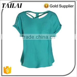 China Suppliers New Style Custom Beautiful Fashion Formal Blouses thumbnail-1