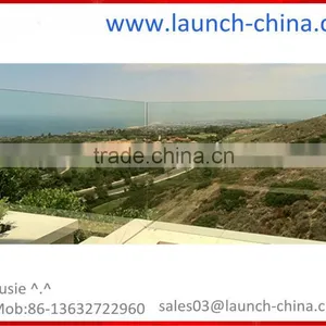 Clear Tempered Glass Balcony Fence Design thumbnail-1