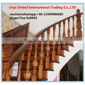 Recon Wood Stair Pillar Decorative Wood Balusters thumbnail-1