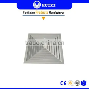 HVAC Aluminium Ceiling Square Air Diffuser thumbnail-1