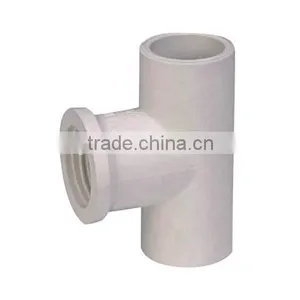 PVC Pipe Fitting PVC Female Tee/PVC Tee/Plastic Tee thumbnail-1
