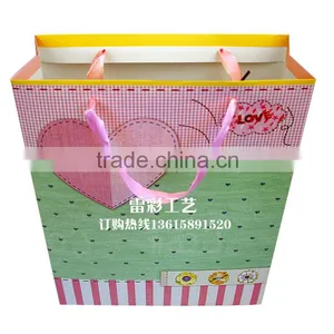 2016 Cheapest Factory Machine Made Luxury Paper Bag thumbnail-5