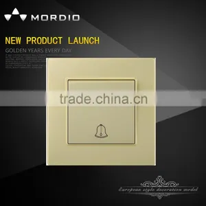 High Quality Silvery Color Steel Wall Switch , Doorbell Switch, Door Bell thumbnail-2