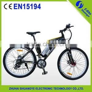 Shuangye Made 36v 250w Electric Bike for Mountain Climbing thumbnail-1