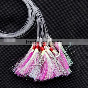 The NewJapan Fishing Hooks 25pcs/1 Bag Longline Traces Flasher Hook 50cm Fishhook Lure Hook for Fishing thumbnail-2