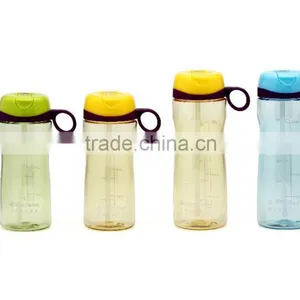Plastic Water Bottle With Straw thumbnail-1