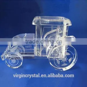 Decorative Classical 3d Crystal Vintage Car Model for Souvenir Gift thumbnail-1