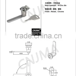 MS809-B Mini Handle Lock With Padlock Device thumbnail-6