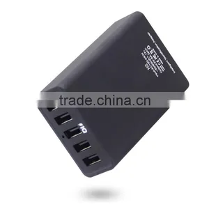 Many Models QC3.0 Smart Usb Wall Chargers 4 Ports Usb Chargers for Travelling thumbnail-4