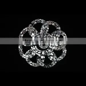 2015 China Wholesle YIWU FACTORY Rhinstone Applique for Wedding Address thumbnail-3