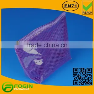 Purple Pvc Cosmetic Toiletry Bag Waterproof thumbnail-1