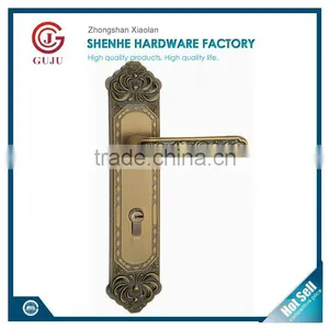 American Style External Pull Handle Main Door Lock Entry Set Cylinder Lock thumbnail-3