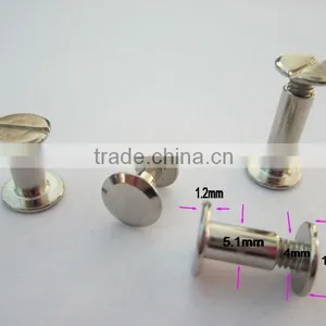 Factory Wholesale High Quality Book Binding Screw thumbnail-1