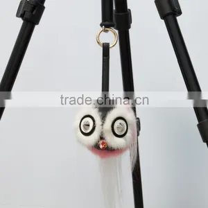 Cute Fox Fur Monster Keychain thumbnail-2