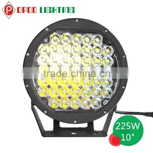 Super Bright Jeep Wrangler Accessories 225W Led Driving Light, 10inch Round 225W Led Driving Light thumbnail-2