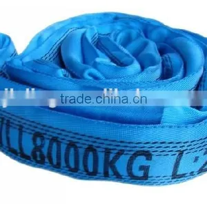 80t 10m Heavy Duty Braided Type Lashing Lifting Round Slings thumbnail-4