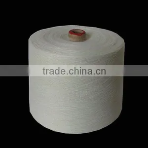 Raw White Regcycle Polyester Staple Fiber Yarn thumbnail-1