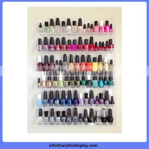 Cheap Price Custom Promotion Personalized Plastic Acrylic Nail Polish Display Rack thumbnail-6