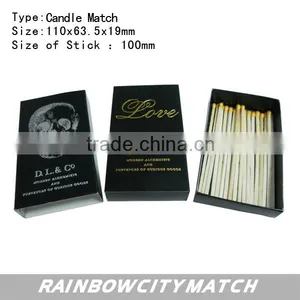 Export Candle Matches for Fefstival and Promotional With Colorful Logo Printing thumbnail-2