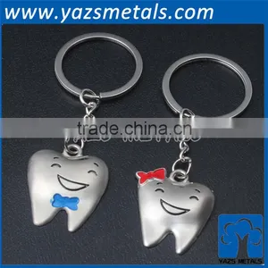 Custom Metal Couple Keychain Supplier thumbnail-2