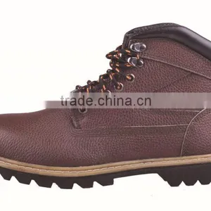 Hot Selling Cheap Genuine Leather Goodyear Safety Shoes thumbnail-1