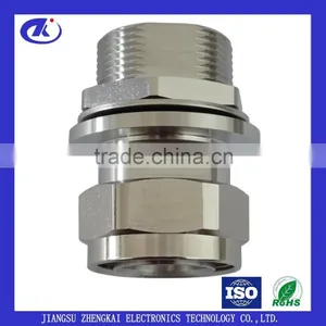 7/16 DIN Male to 7/16 DIN Female Bulkhead Adaptor thumbnail-1