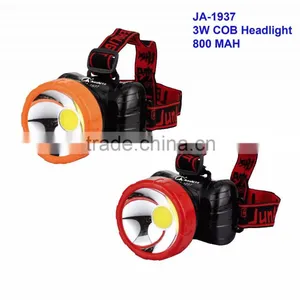Rechargeable Multi-function Led Headlight 3 W COB Led Headlamp 1937 thumbnail-2